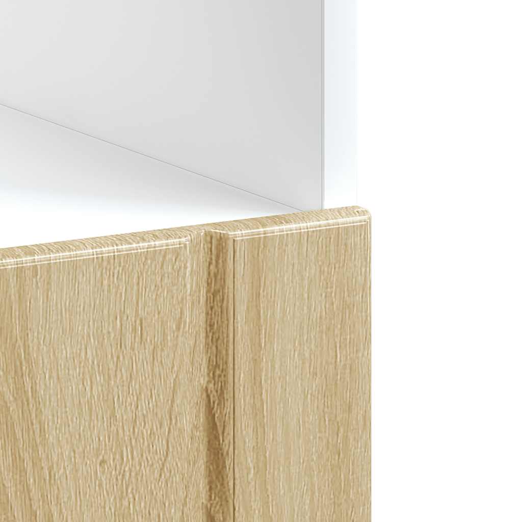 ντουλάπι φούρνου  "Lucca" Sonoma Oak Engineered Wood - Pakobazaar