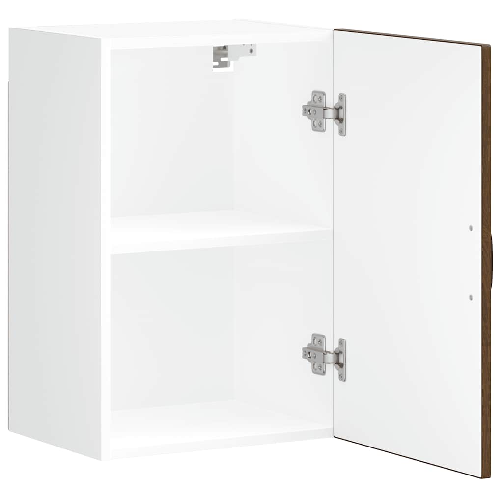 ντουλάπι τοίχου κουζίνας "Lucca" Καφέ δρυς καπλαμά ξύλινο