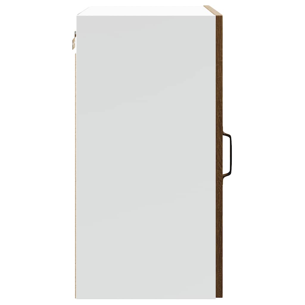 ντουλάπι τοίχου κουζίνας "Lucca" Καφέ δρυς καπλαμά ξύλινο