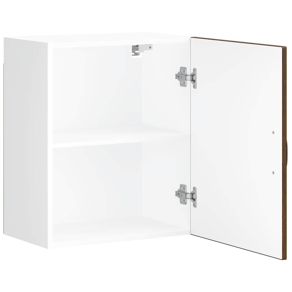 ντουλάπι τοίχου κουζίνας "Lucca" Καφέ δρυς καπλαμά ξύλινο