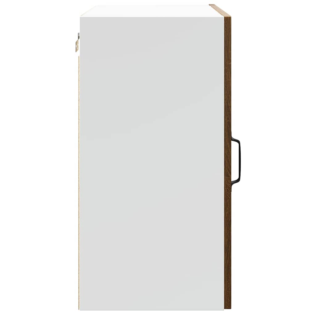 ντουλάπι τοίχου κουζίνας "Lucca" Καφέ δρυς καπλαμά ξύλινο