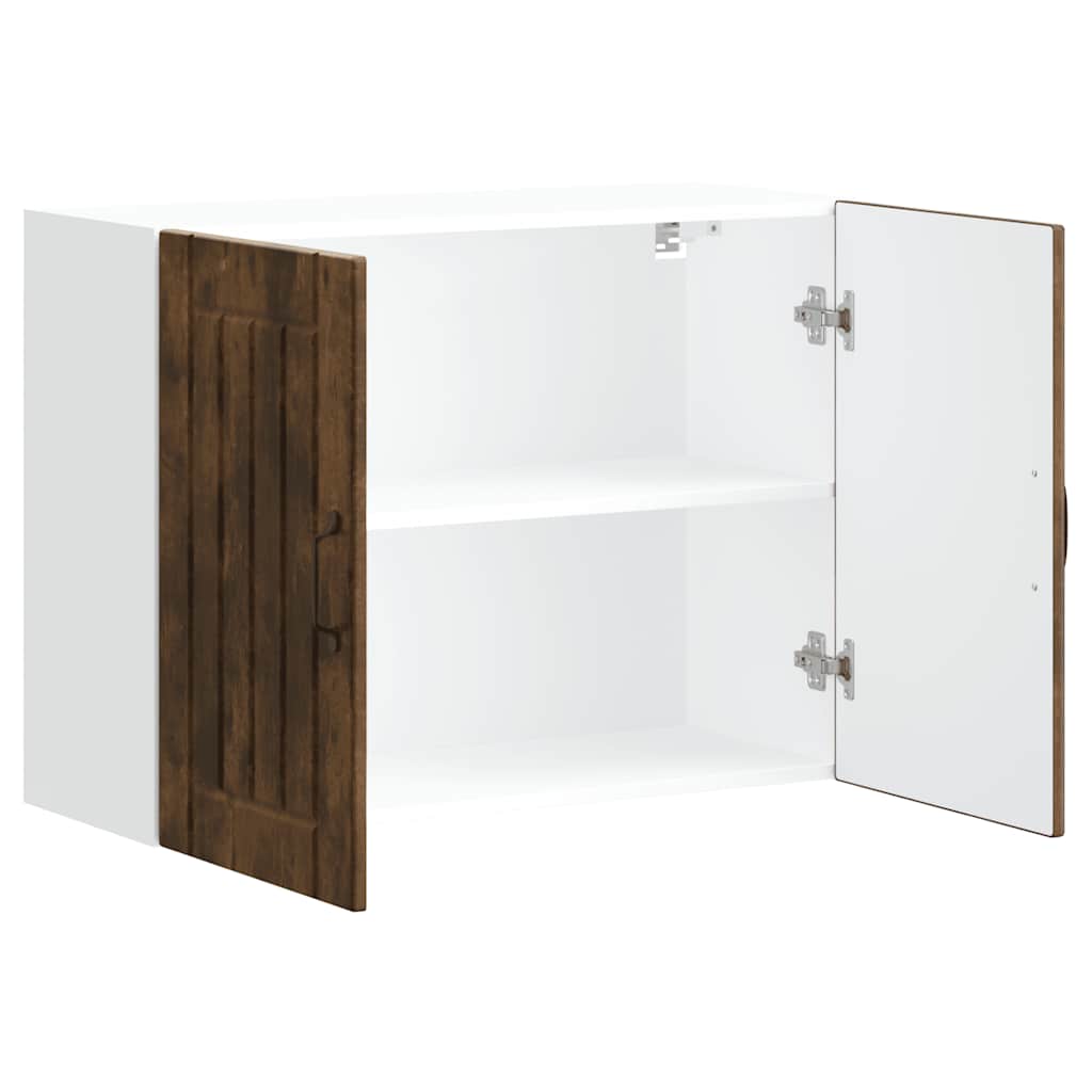 ντουλάπι τοίχου κουζίνας "Lucca" Καπνιστό ξύλο δρυός - Pakobazaar