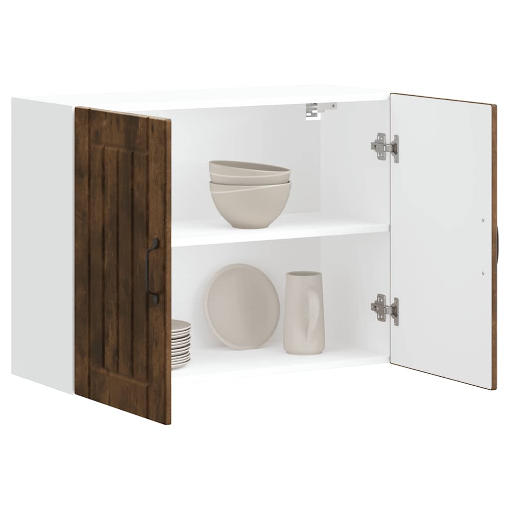 ντουλάπι τοίχου κουζίνας "Lucca" Καπνιστό ξύλο δρυός - Pakobazaar