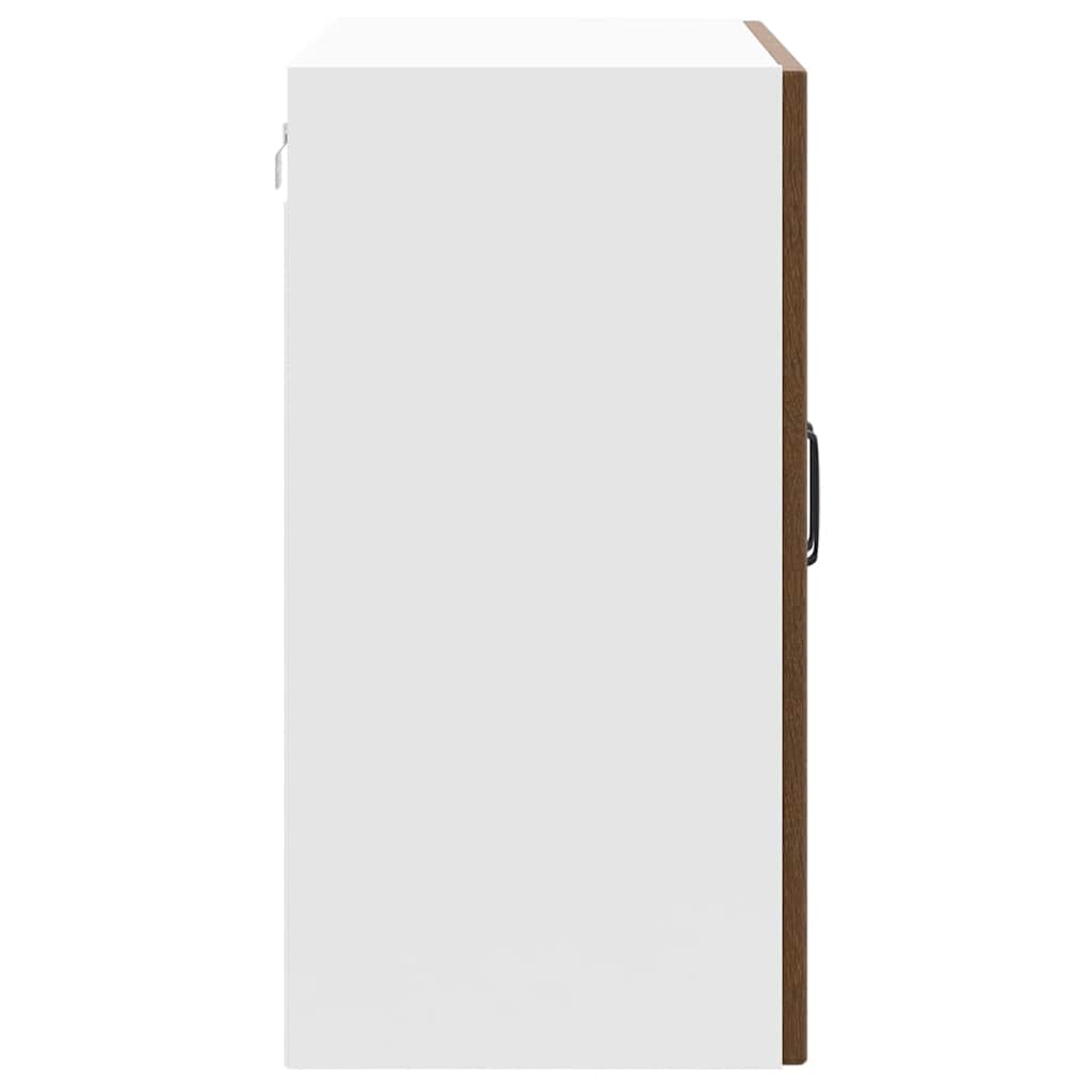 ντουλάπι τοίχου κουζίνας "Lucca" Καφέ δρυς καπλαμά ξύλινο