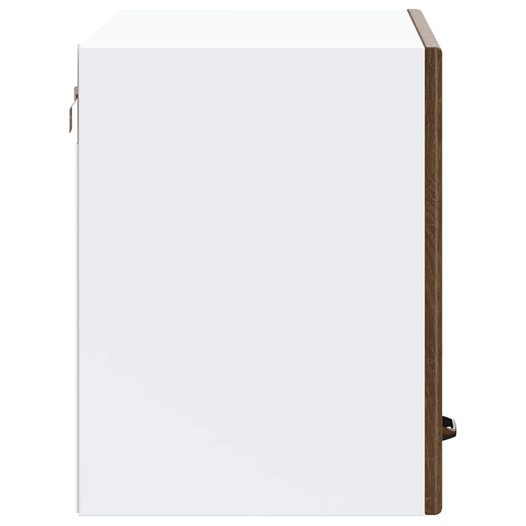 ντουλάπι τοίχου κουζίνας "Lucca" Καφέ δρυς καπλαμά ξύλινο - Pakobazaar