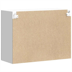 Ντουλάπι Κουζίνας με Γυάλινη Πόρτα "Lucca" Γκρι από Τεχνητό Ξύλο Sonoma - Pakobazaar
