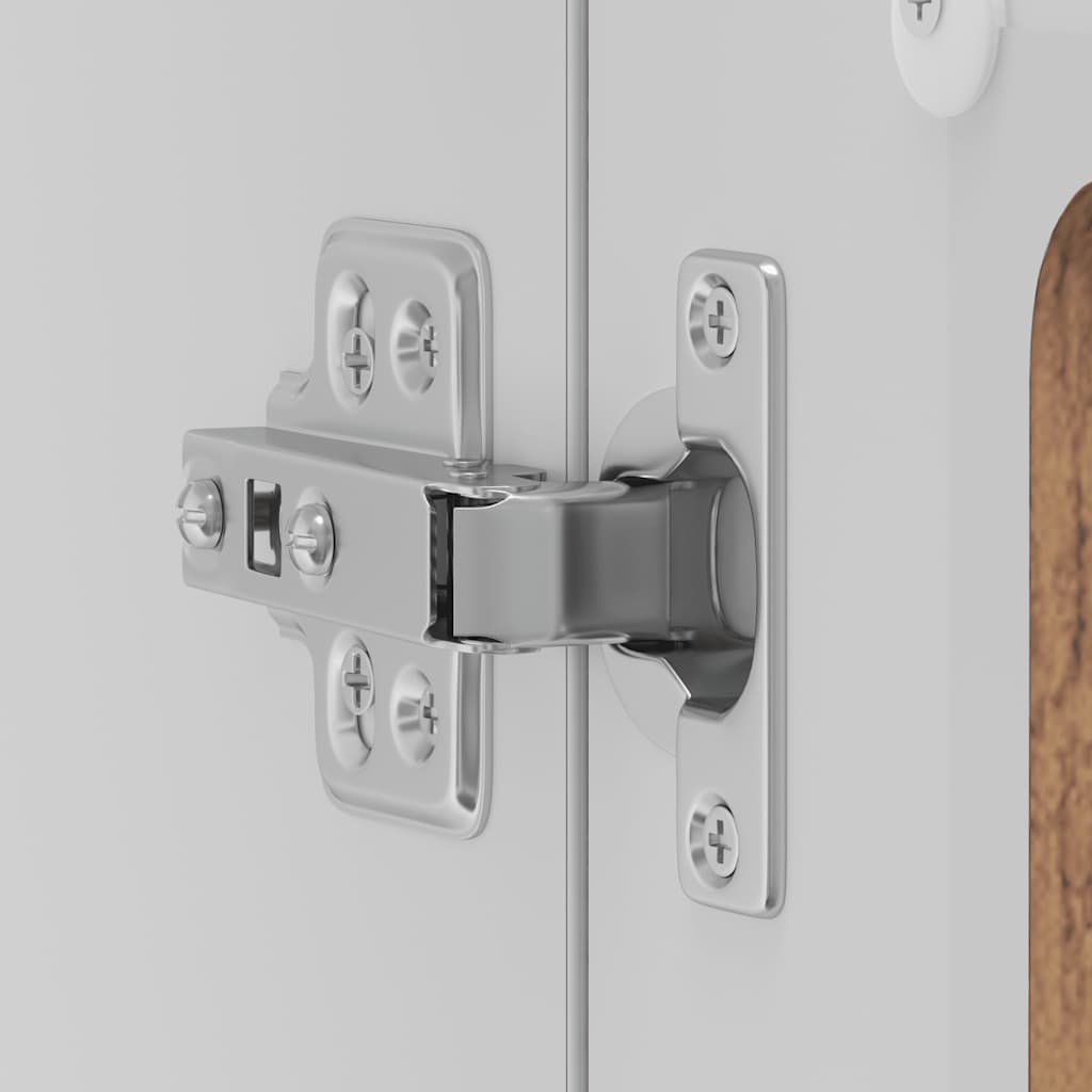 ντουλάπι τοίχου κουζίνας με γυάλινη πόρτα "Lucca" Παλιό ξύλο