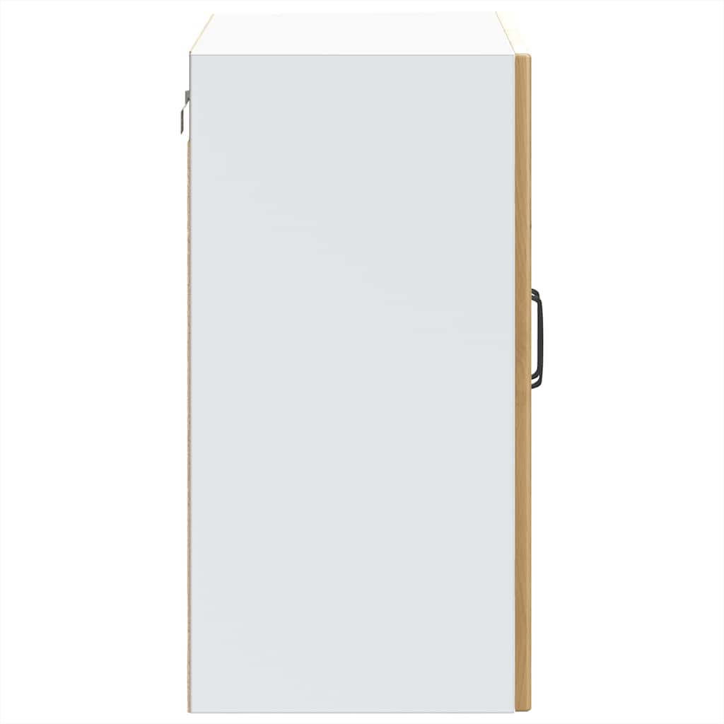 Ντουλάπι τοίχου κουζίνας με γυάλινη πόρτα "Lucca" Artisan Oak - Pakobazaar