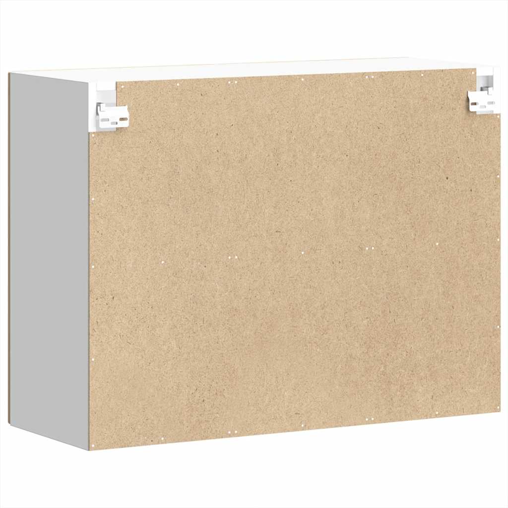 Ντουλάπι τοίχου κουζίνας με γυάλινη πόρτα "Lucca" Artisan Oak - Pakobazaar