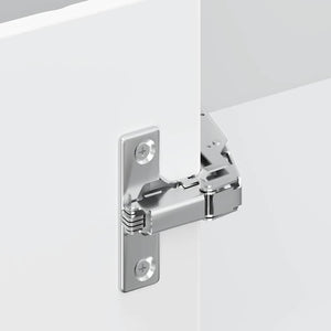 Γωνιακό ντουλάπι τοίχου κουζίνας "Lucca" High Gloss White - Pakobazaar