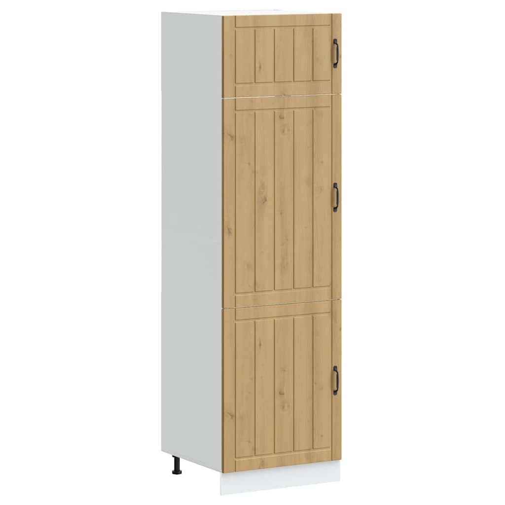 Ντουλάπι κουζίνας "Lucca" Artisan Oak Engineered Wood - Pakobazaar