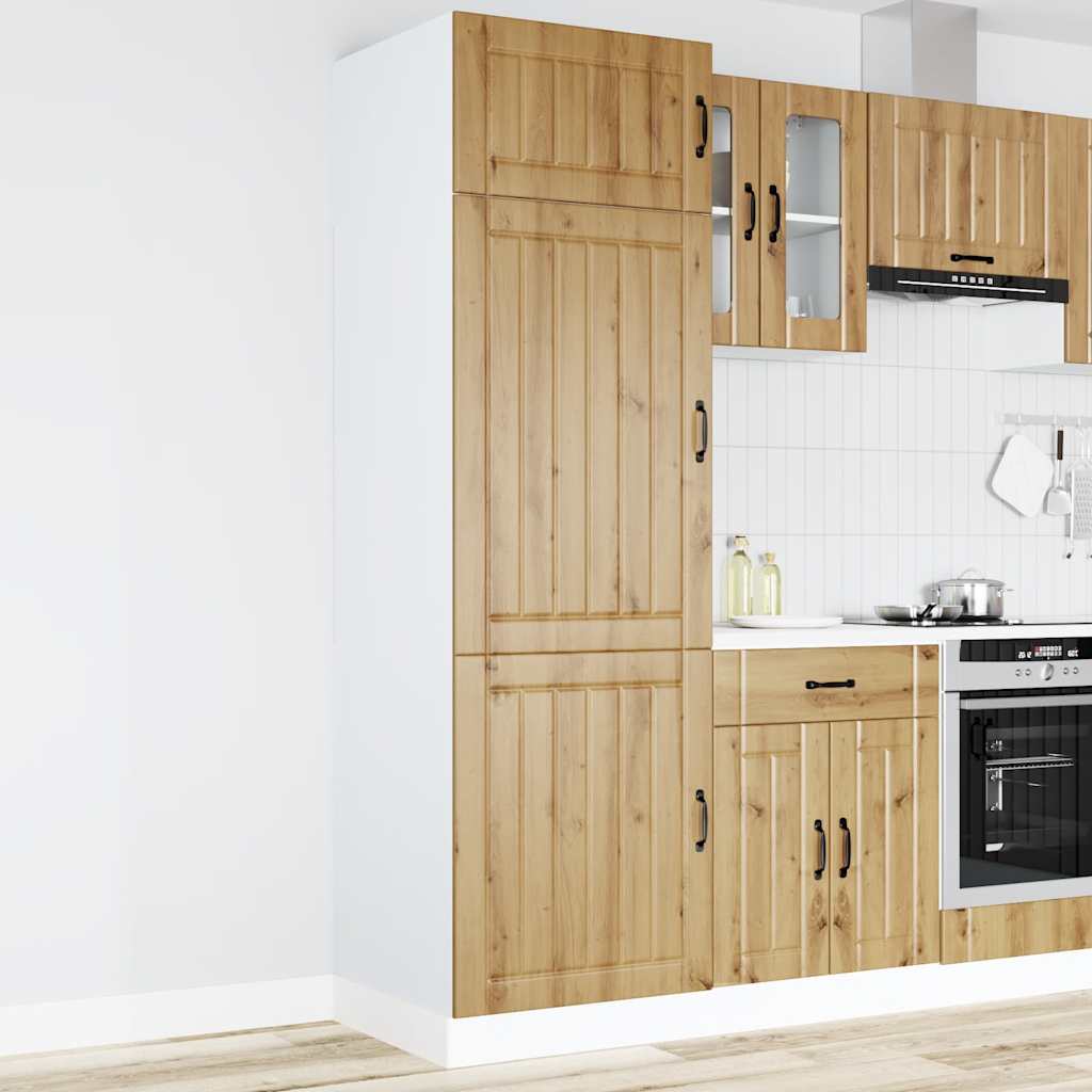 Ντουλάπι κουζίνας "Lucca" Artisan Oak Engineered Wood - Pakobazaar