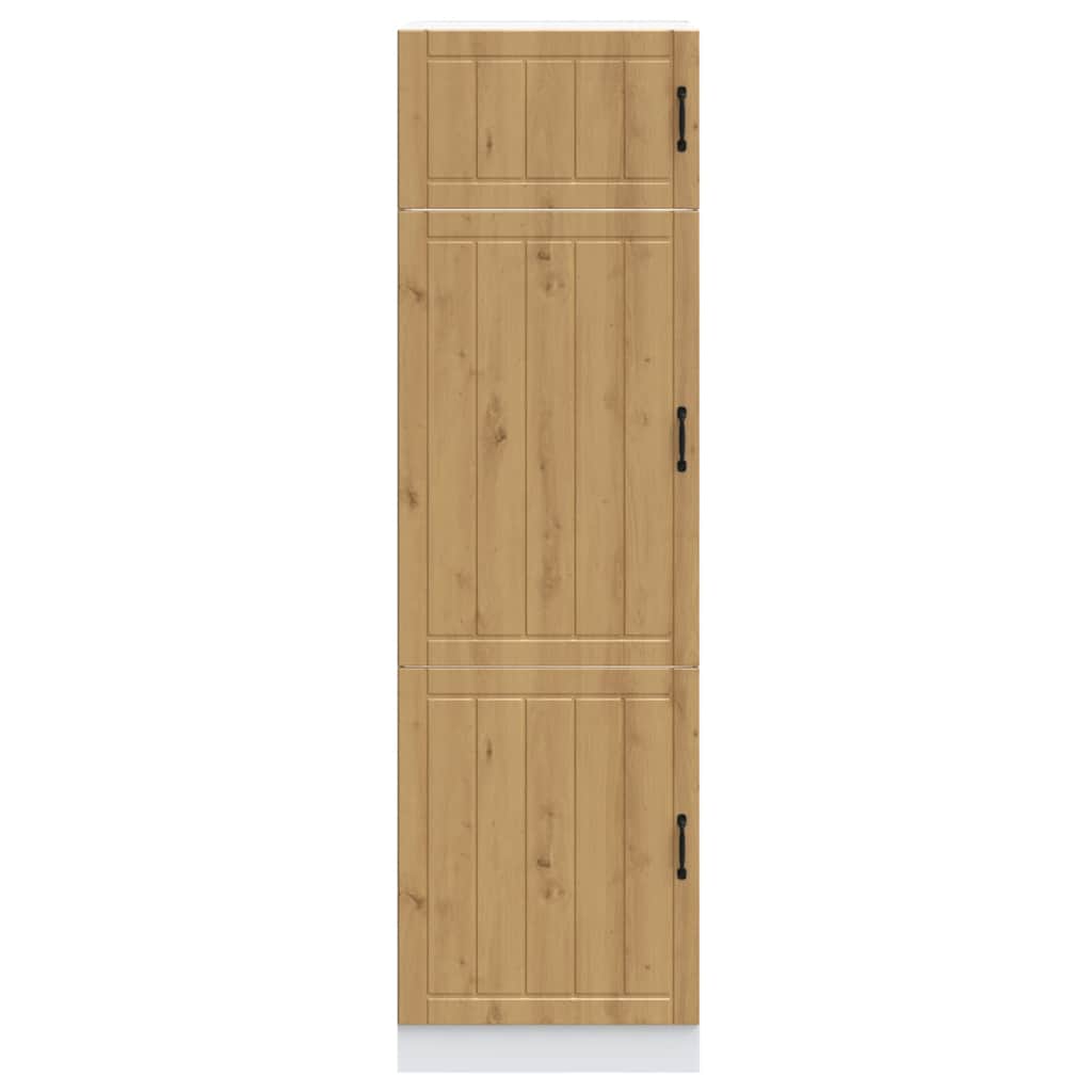 Ντουλάπι κουζίνας "Lucca" Artisan Oak Engineered Wood - Pakobazaar