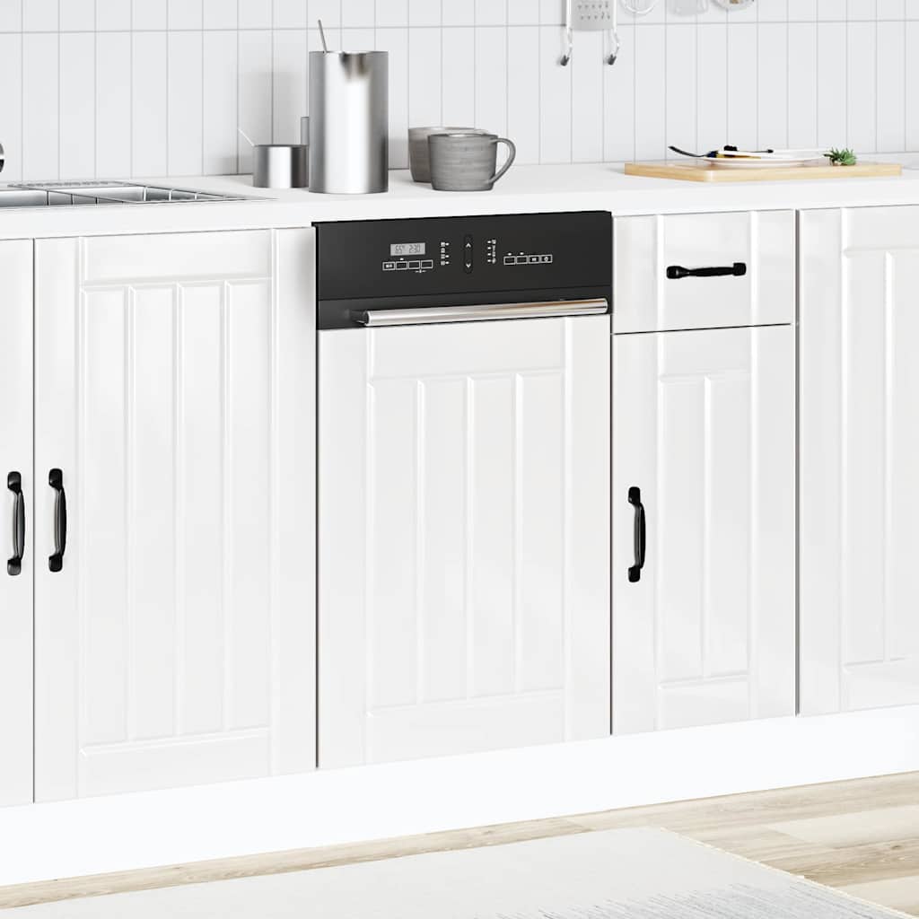 Πίνακας πλυντηρίου πιάτων "Lucca" High Gloss White - Pakobazaar