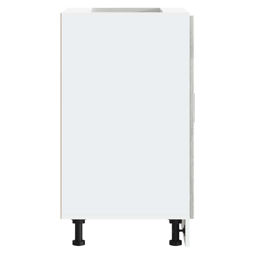 ντουλάπι βάσης κουζίνας Porto Γκρίζο Σονόμα κατασκευασμένο ξύλο