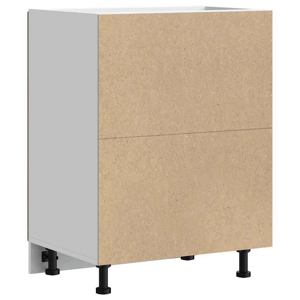 ντουλάπι βάσης κουζίνας Porto Δρυς τεχνίτης κατασκευασμένο ξύλο - Pakobazaar