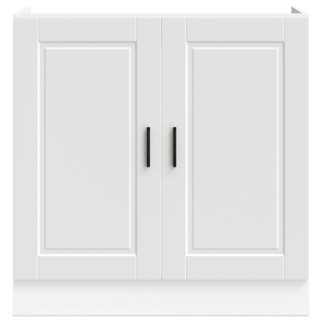 Ντουλάπι βάσης νεροχύτη Porto Λευκό 80x46x81,5 cm - Pakobazaar