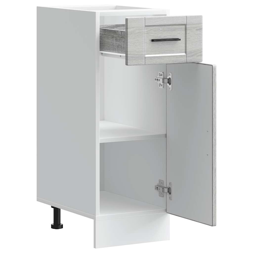 ντουλάπι βάσης κουζίνας Porto Γκρίζο Σονόμα κατασκευασμένο ξύλο