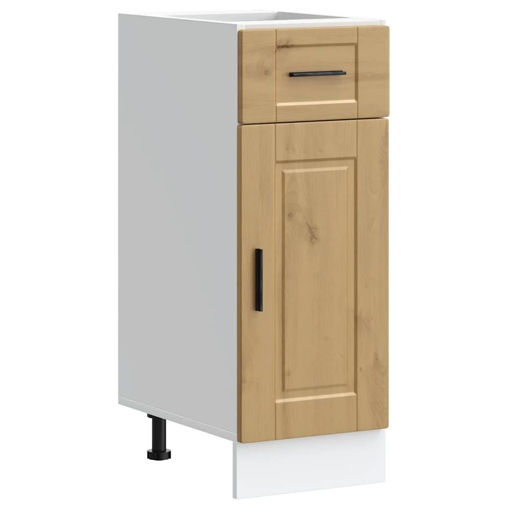 ντουλάπι βάσης κουζίνας Porto Δρυς τεχνίτης κατασκευασμένο ξύλο