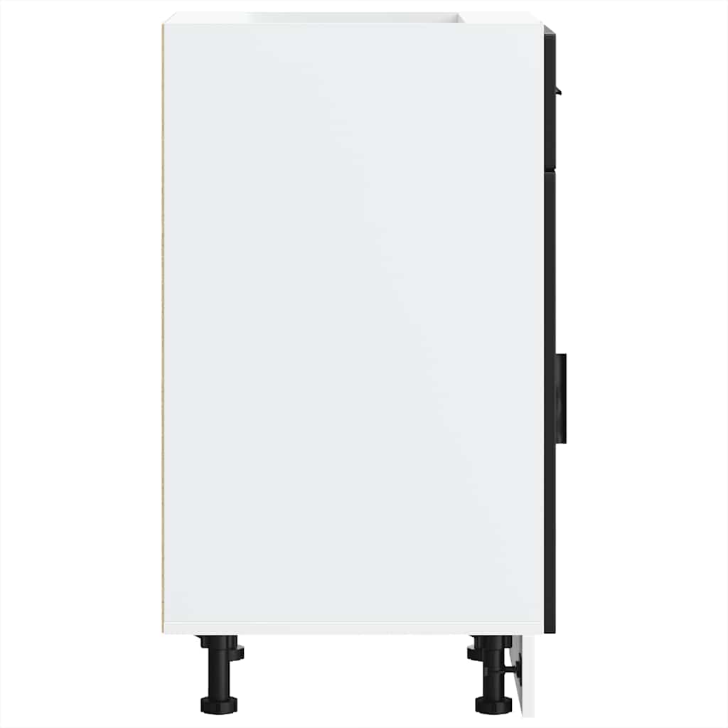 ντουλάπι βάσης κουζίνας Porto Μαύρο κατασκευασμένο ξύλο - Pakobazaar