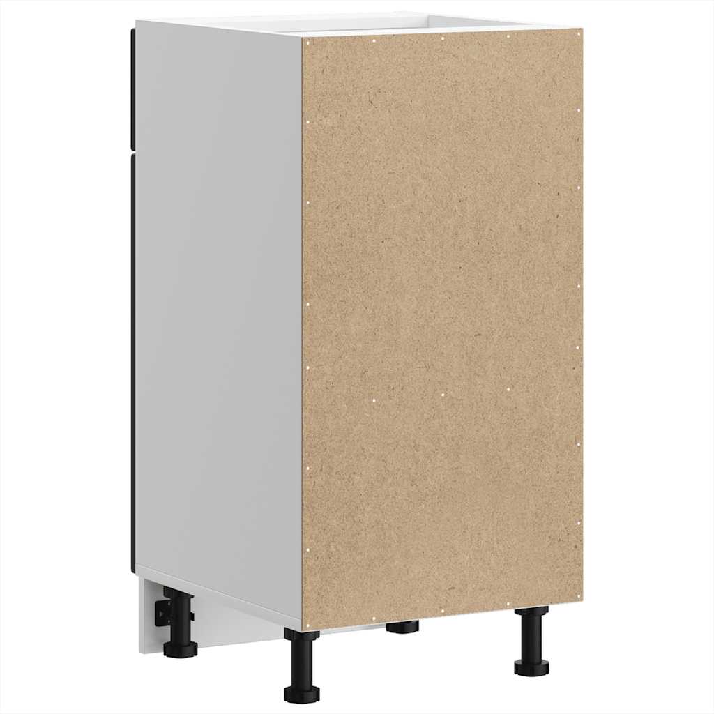 ντουλάπι βάσης κουζίνας Porto Μαύρο κατασκευασμένο ξύλο - Pakobazaar