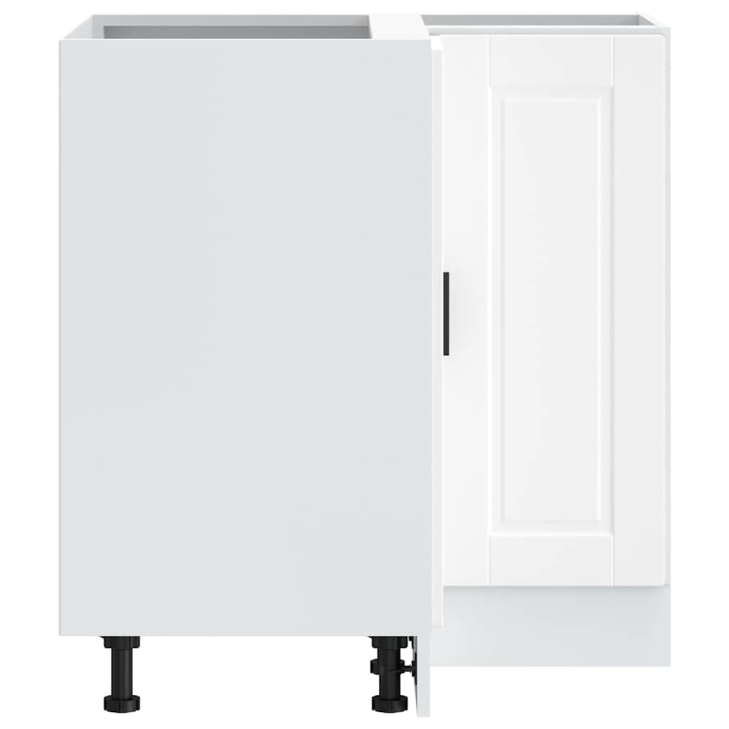 Γωνιακό ντουλάπι βάσης κουζίνας Porto Λευκό Επεξεργασμένο Ξύλο