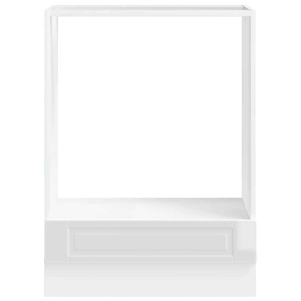 Ντουλάπι φούρνου Porto Γυαλ. Λευκό Επεξεργασμένο ξύλο