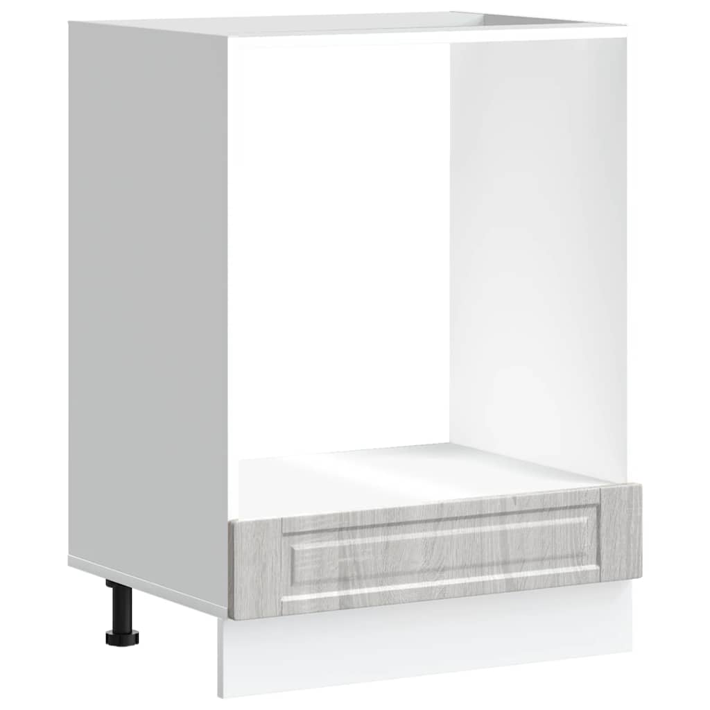 Ντουλάπι φούρνου Porto Γκρι Sonoma Επεξεργασμένο ξύλο - Pakobazaar