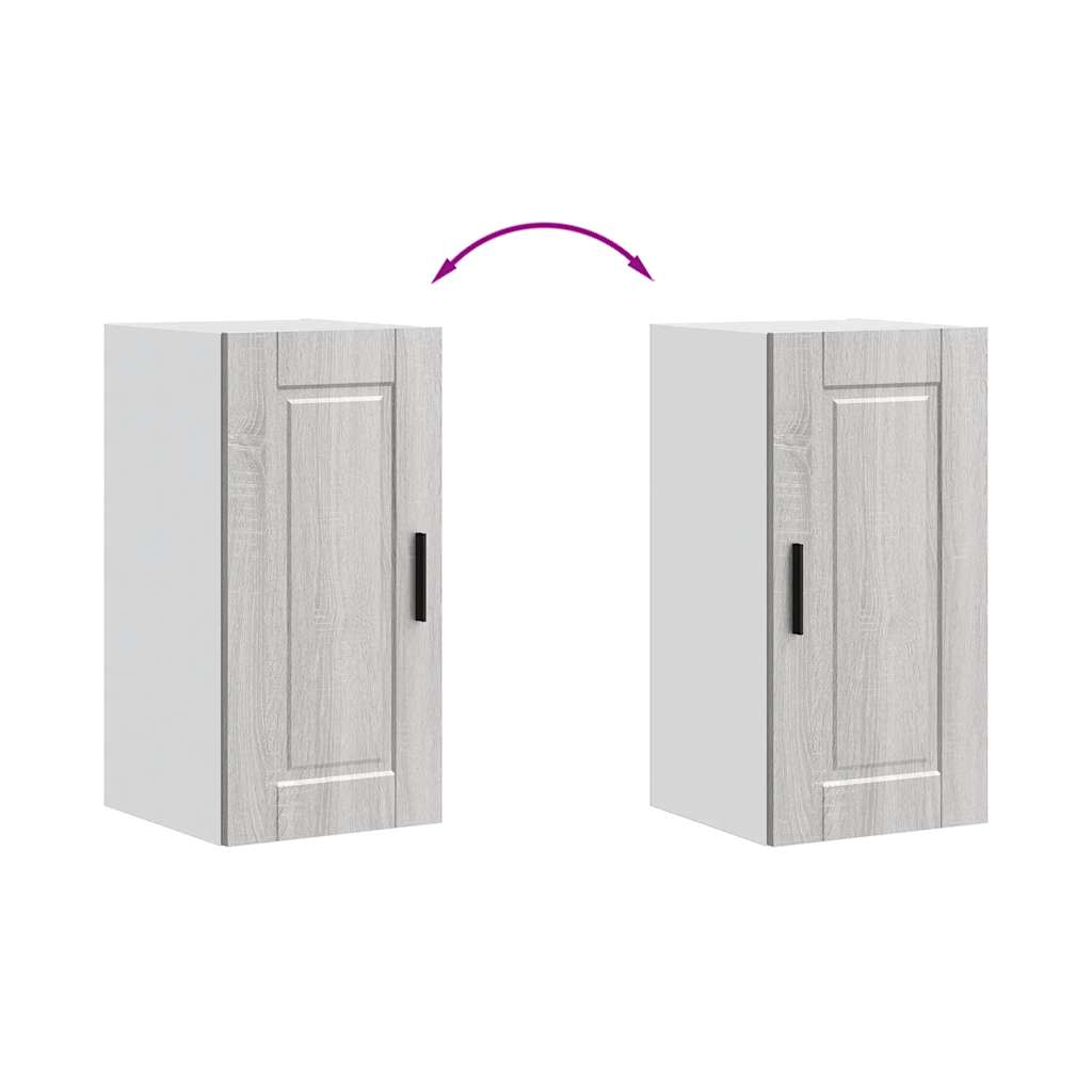 Ντουλάπι τοίχου κουζίνας "Porto" Γκρι Sonoma - Pakobazaar