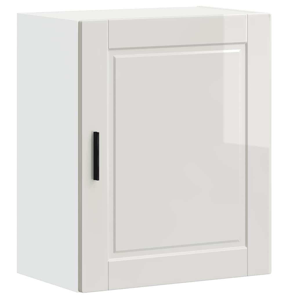ντουλάπια τοίχου κουζίνας 2 τεμάχια "Porto" High Gloss White - Pakobazaar