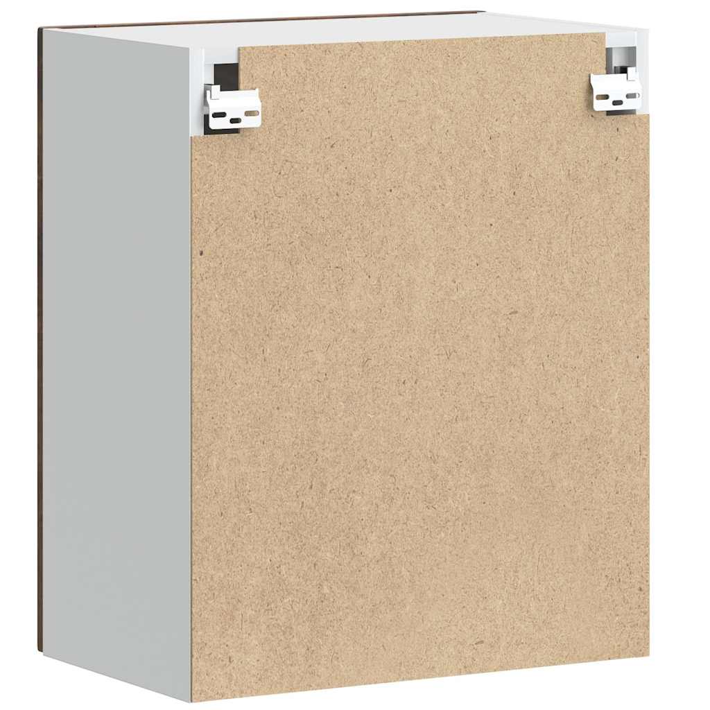 ντουλάπια τοίχου κουζίνας 2 τεμάχια "Porto" Καπνιστό ξύλο δρυός