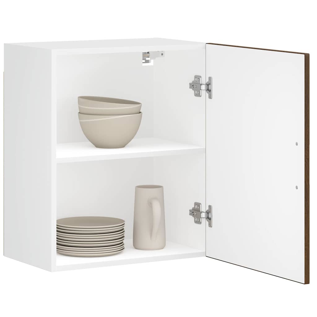 ντουλάπι τοίχου κουζίνας "Porto" Καφέ δρυς καπλαμά Ξύλο