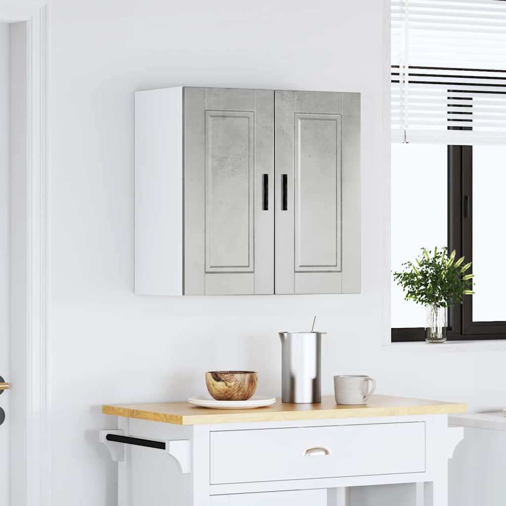ντουλάπι τοίχου κουζίνας "Porto" Σκυρόδεμα Γκρι - Pakobazaar