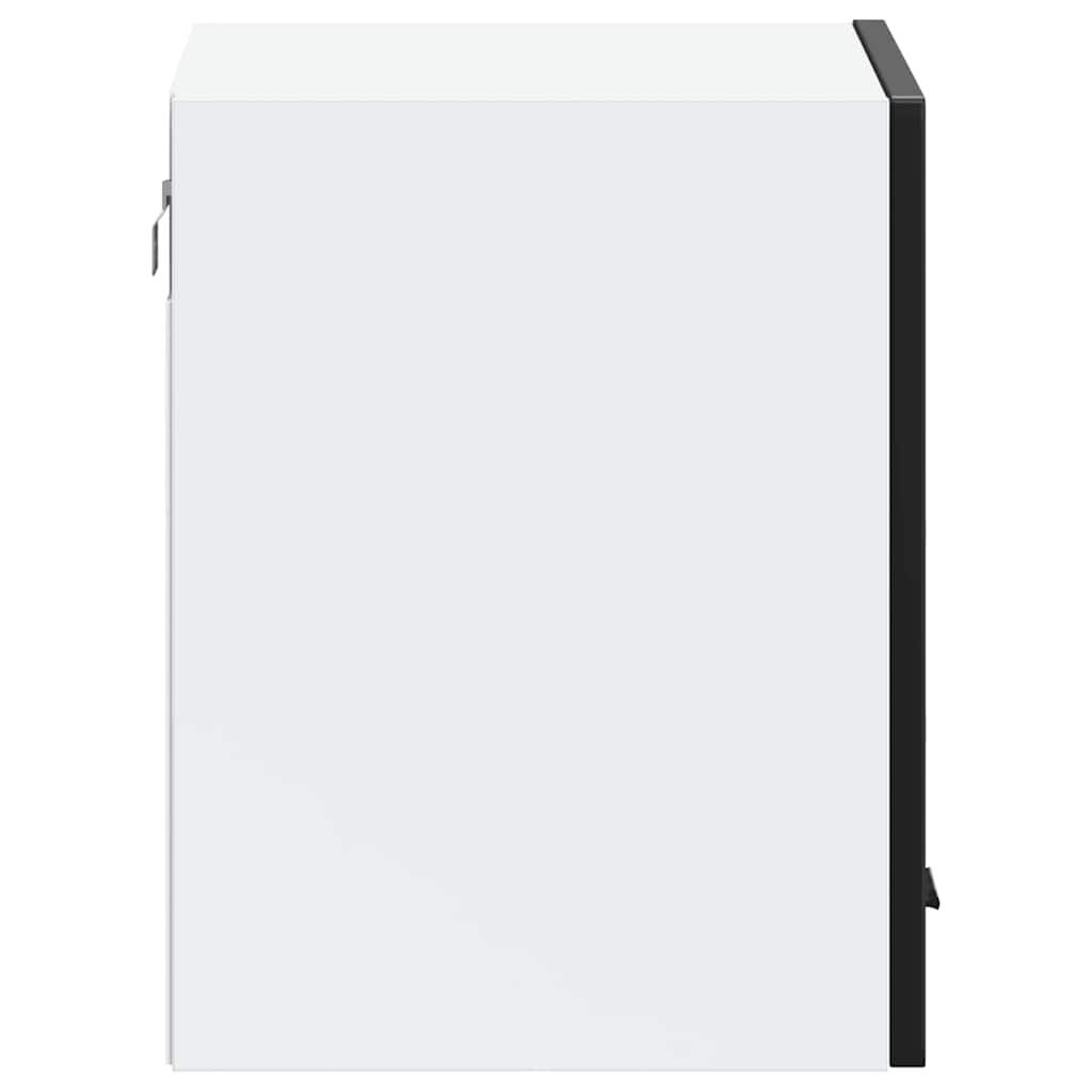 ντουλάπι τοίχου κουζίνας "Porto" Μαύρο μηχανουργικό ξύλο