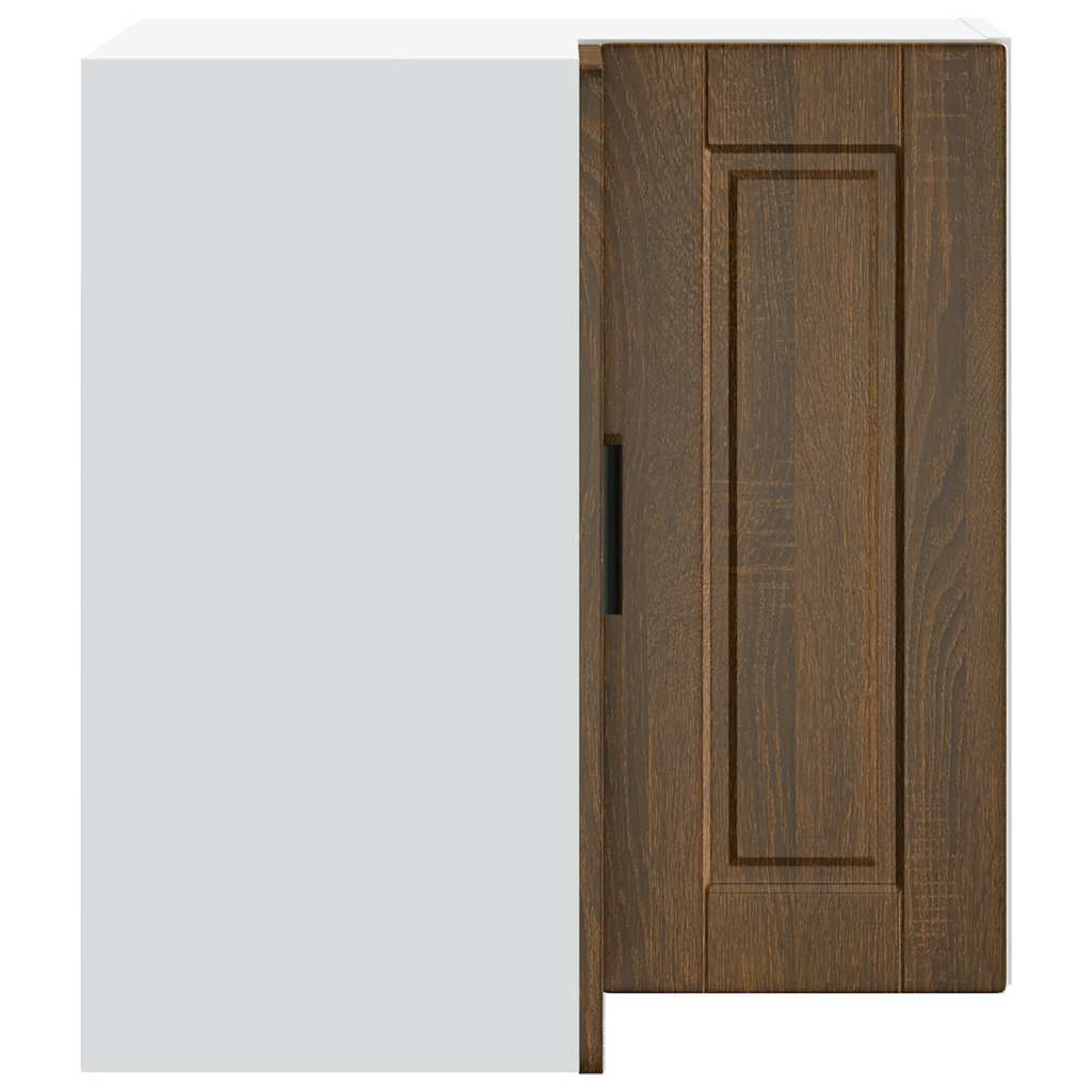 Γωνιακό ντουλάπι τοίχου κουζίνας Porto Καφέ Δρυς Επεξ. Ξύλο - Pakobazaar