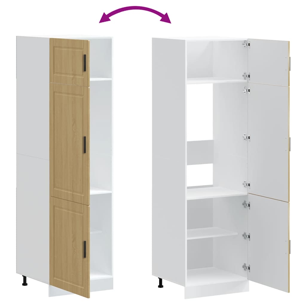 Ντουλάπι κουζίνας Porto Sonoma Δρυς Επεξεργασμένο Ξύλο - Pakobazaar