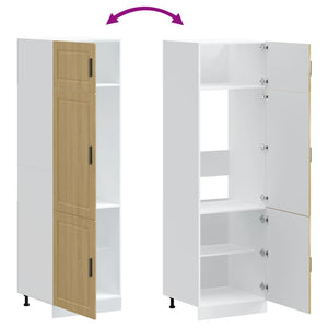 Ντουλάπι κουζίνας Porto Sonoma Δρυς Επεξεργασμένο Ξύλο - Pakobazaar