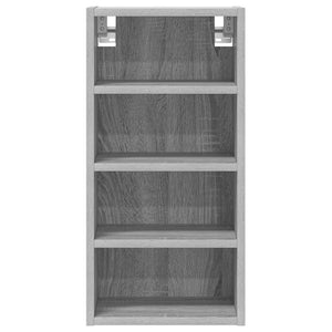 Κρεμαστό Ντουλάπι "Riga" Γκρι Sonoma 30x29,5x60 εκ. από Τεχνητό Ξύλο - Pakobazaar