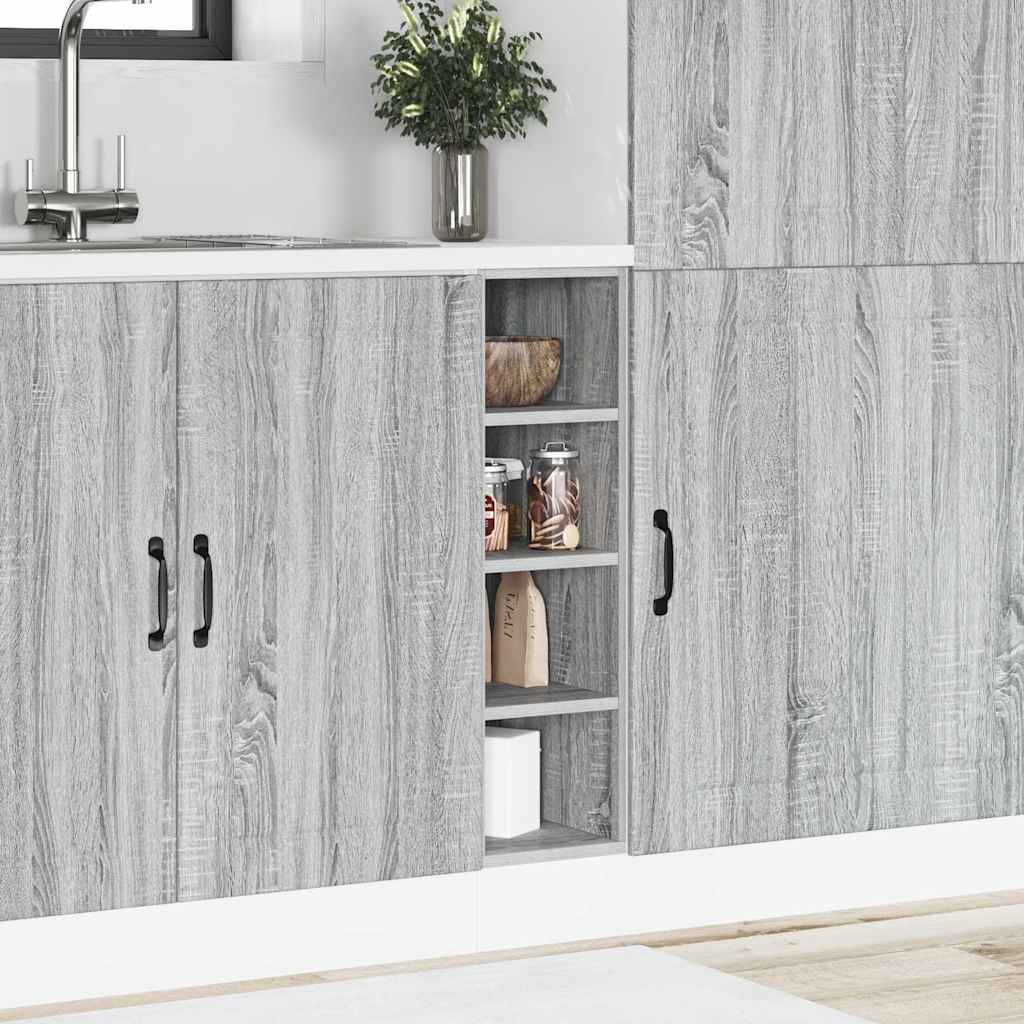 Ντουλάπι "Riga" Γκρι Sonoma 20x44,5x81,5 εκ. από Τεχνητό Ξύλο
