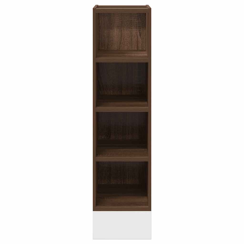Ντουλάπι "Riga" Καφέ Δρυς 20x44,5x81,5 εκ. από Τεχνητό Ξύλο