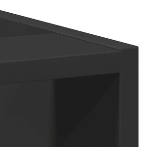 Ντουλάπι "Riga" Μαύρο 40x44,5x81,5 εκ. από Τεχνητό Ξύλο - Pakobazaar