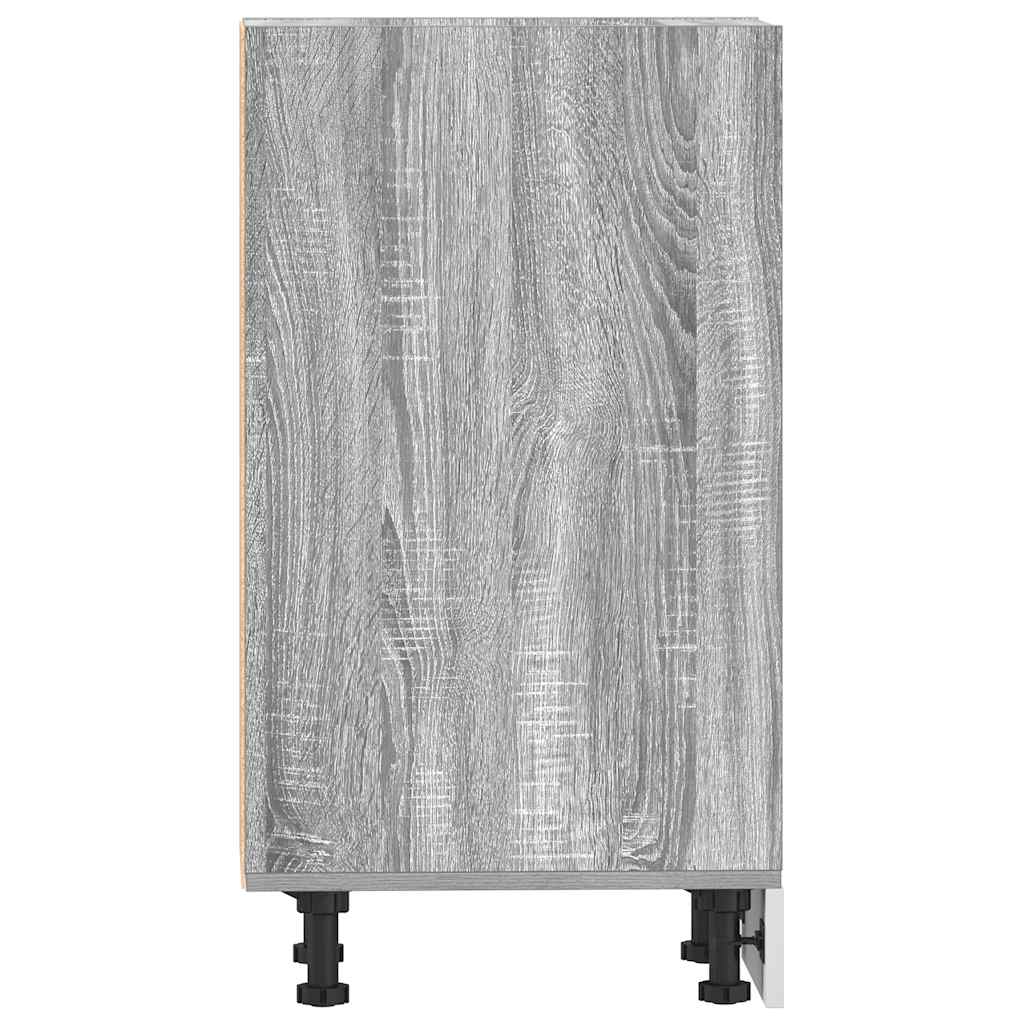 Ντουλάπι "Riga" Γκρι Sonoma 40x44,5x81,5 εκ. από Τεχνητό Ξύλο