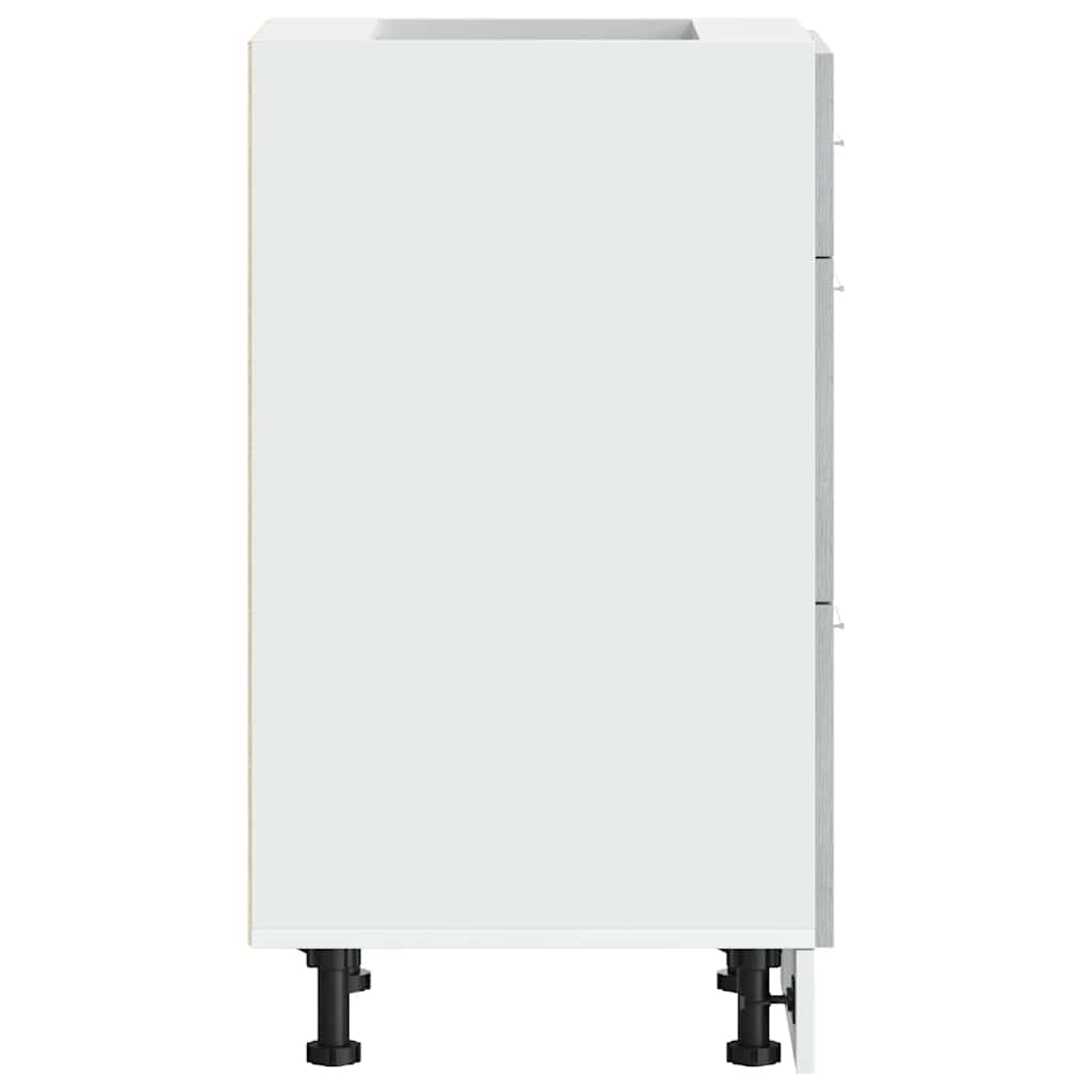 Ντουλάπι "Lyon" Γκρι Sonoma 40x46x81,5 εκ. από Τεχνητό Ξύλο