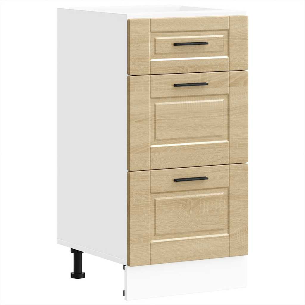 ντουλάπι βάσης κουζίνας Porto Δρυς sonoma κατασκευασμένο ξύλο