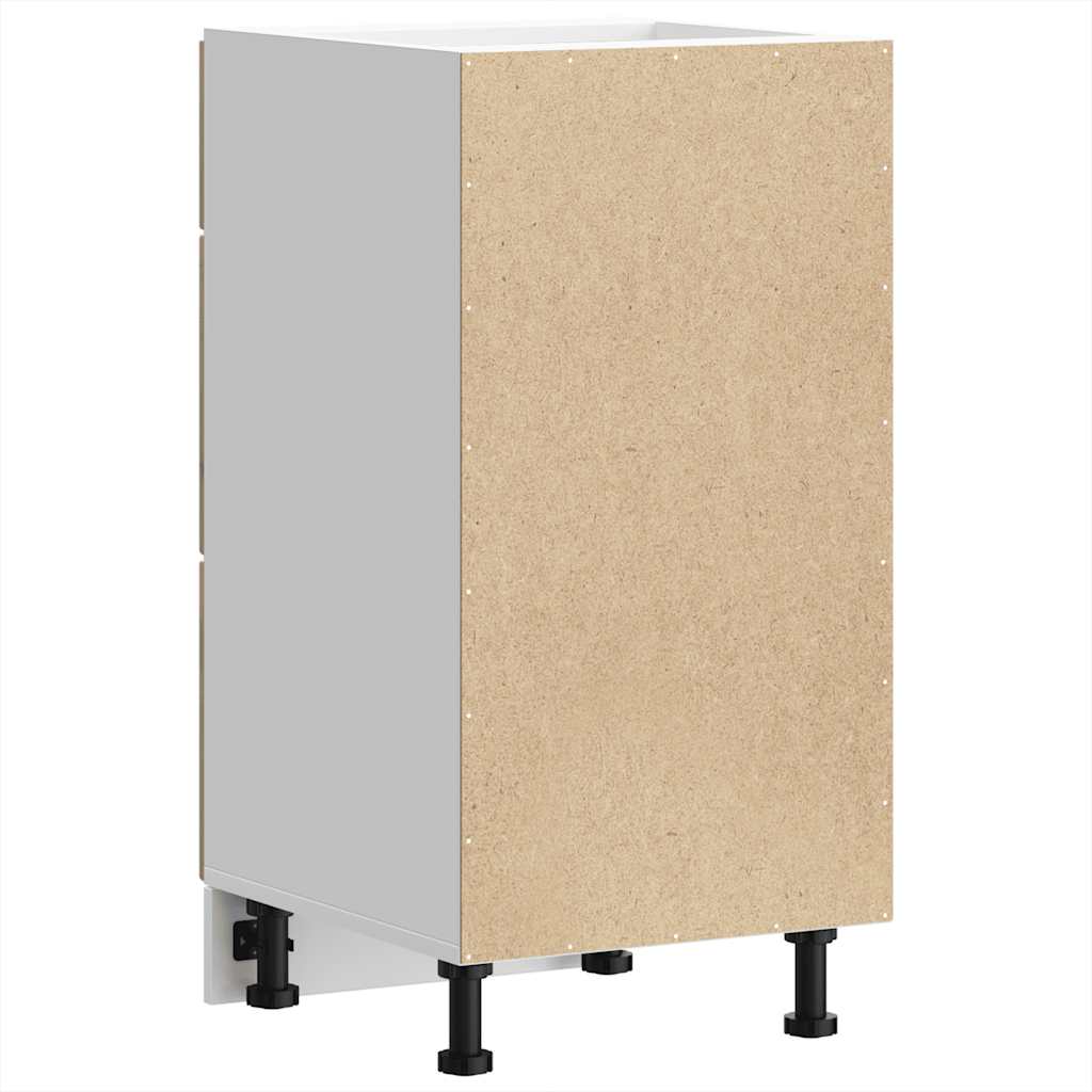 ντουλάπι βάσης κουζίνας Porto Δρυς τεχνίτης κατασκευασμένο ξύλο