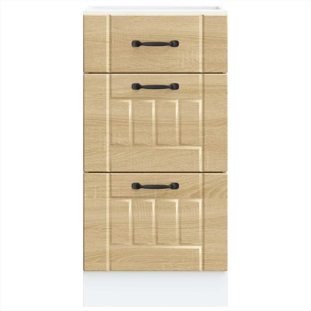 ντουλάπι βάσης κουζίνας Lucca Δρυς sonoma κατασκευασμένο ξύλο