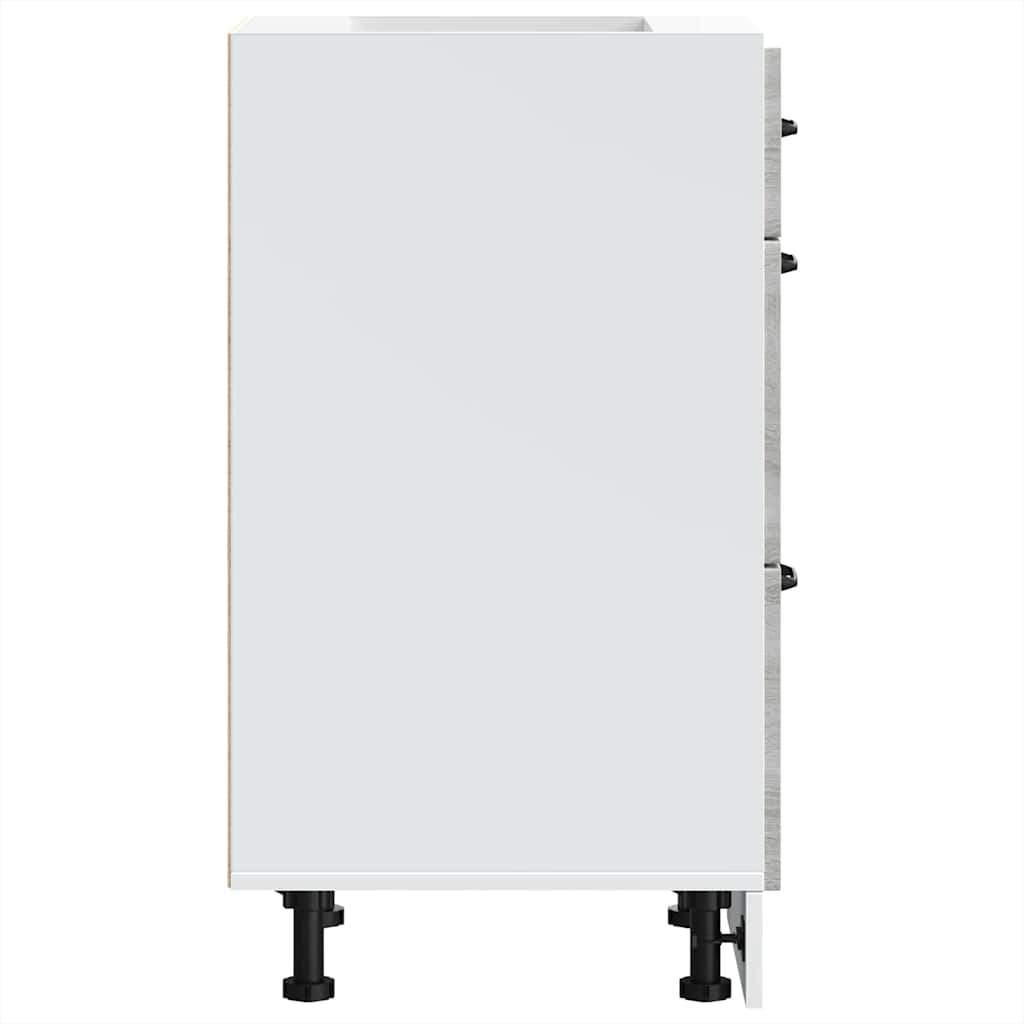 ντουλάπι βάσης κουζίνας Lucca Γκρίζο Σονόμα κατασκευασμένο ξύλο