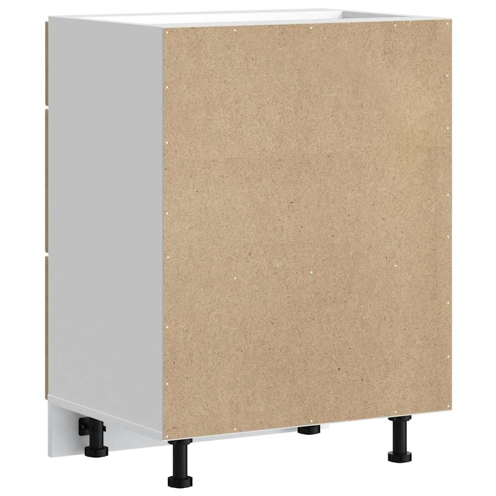 ντουλάπι βάσης κουζίνας Lucca Δρυς τεχνίτης κατασκευασμένο ξύλο