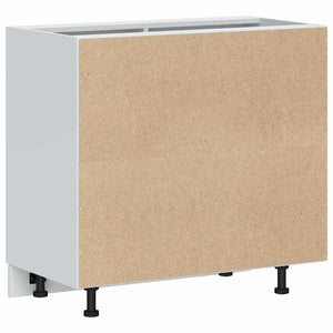 Βάση Νιπτήρα "Lyon" Μαύρο από Μηχανικά Αποσπώμενο Ξύλο