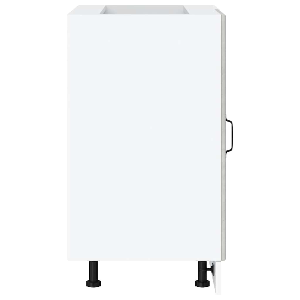 Βάση Νιπτήρα "Lyon" Γκρι από Σκυρόδεμα από Μηχανικό Ξύλο - Pakobazaar